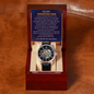 Dad, I Am Who I Am, Openwork Watch, Holiday