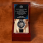 Dad, Men's Openwork Watch, Holiday