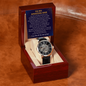Dad, I Am Who I Am, Openwork Watch, Holiday