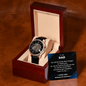 Dad, Men's Openwork Watch, Holiday