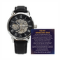 Dad, I Am Who I Am, Openwork Watch, Holiday