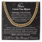 My Man, I Love You More, Cubin Link Chain, Valentine