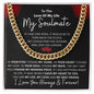 Soulmate, If I had One Wish, Cubin Link Chain, Holiday, Valentine, Birthday
