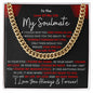Soulmate, One Thing In Life, Cubin Link Chain, Valentine