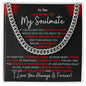 Soulmate, One Thing In Life, Cubin Link Chain, Valentine