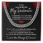 Soulmate, Home-Love-Mate, Cubin Link Chain, Holiday, Valentine, Birthday