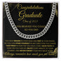 Graduation Gift, Cubin Link Chain