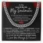 Soulmate, If I had One Wish, Cubin Link Chain, Holiday, Valentine, Birthday