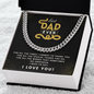 Dad, Best Dad Ever, Cubin Link Chain, Holiday