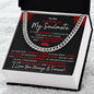 Soulmate, Find You Sooner and Love You Longer, Cubin Link Chain, Valentine