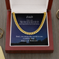 Dad Cubin Link Chain, Holiday
