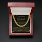 Graduation Gift, Cubin Link Chain