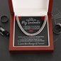 Soulmate, Home-Love-Mate, Cubin Link Chain, Holiday, Valentine, Birthday