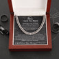 My Man, I Love You More, Cubin Link Chain, Valentine