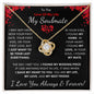 Soulmate, Your Last Everything, Love Knot Necklace, Valentine