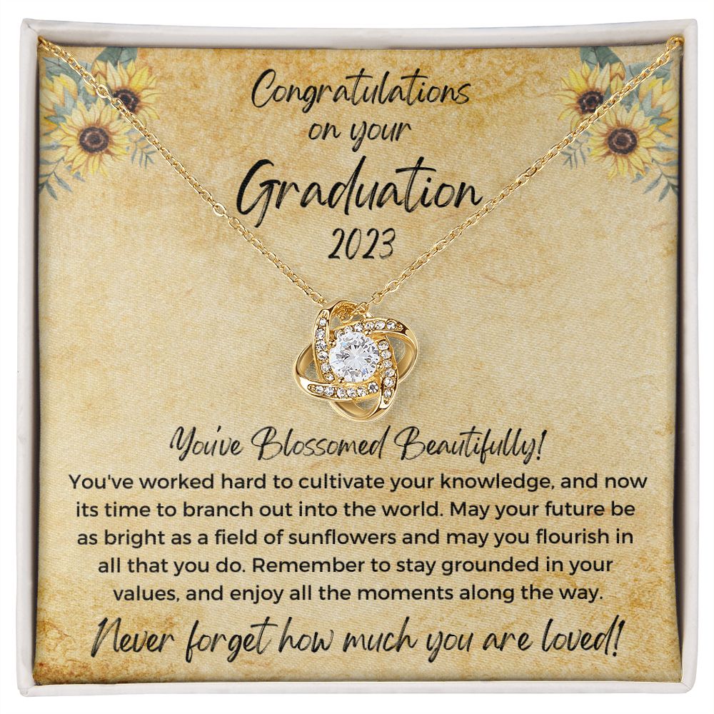 Graduation, Love Knot Necklace