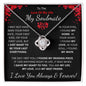 Soulmate, Your Last Everything, Love Knot Necklace, Valentine