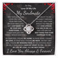 Soulmate, Your Last Everything, Love Knot Necklace, Valentine