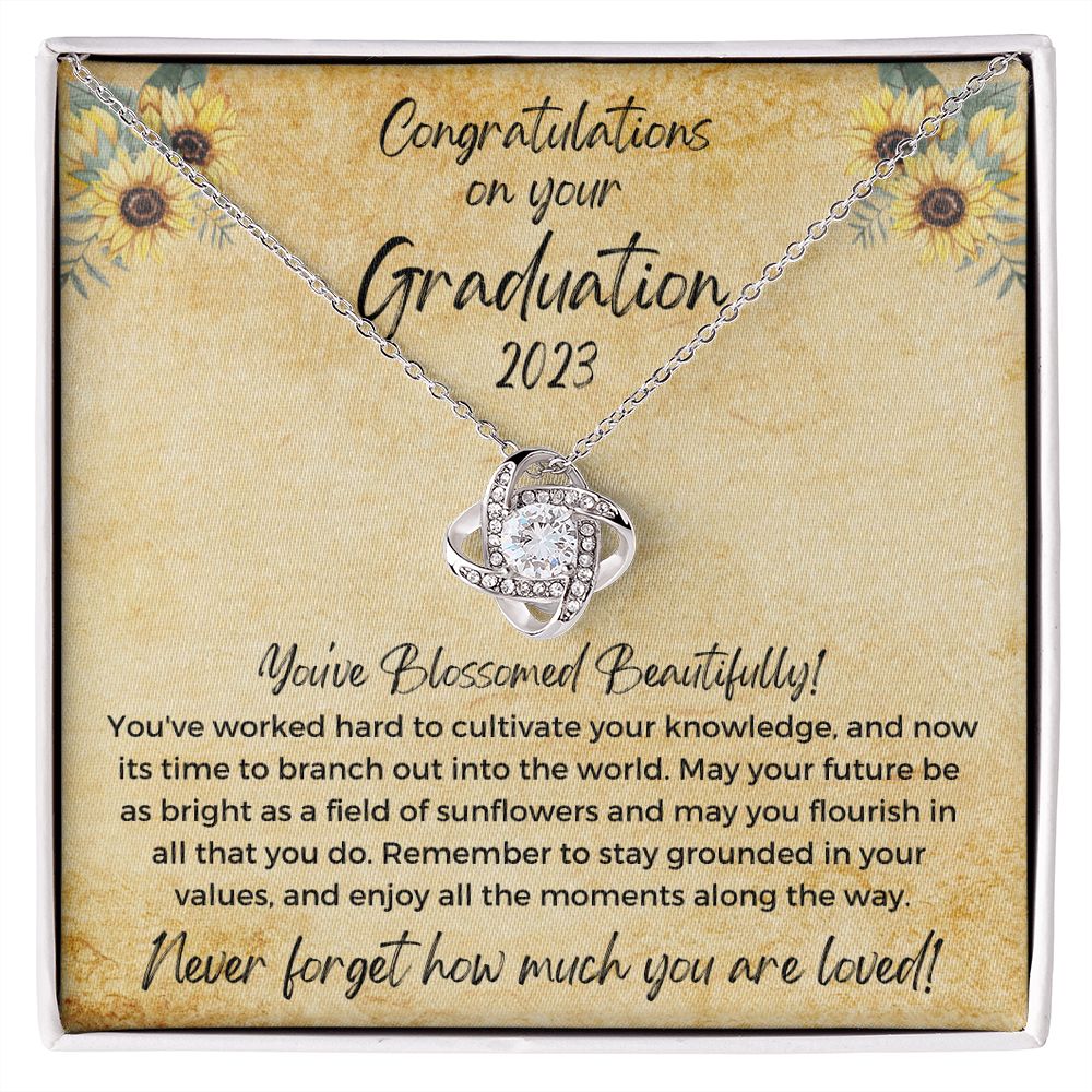 Graduation, Love Knot Necklace