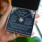 Wonderful Wife, Love Knot Necklace, Holiday