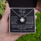 Wife, Love Of My Life, Love Knot Necklace, Valentine, Anniversary