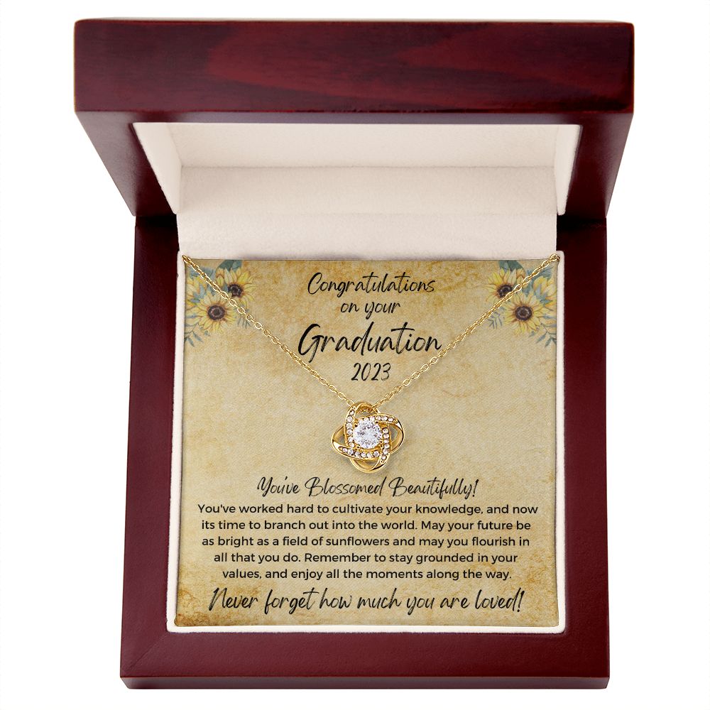 Graduation, Love Knot Necklace