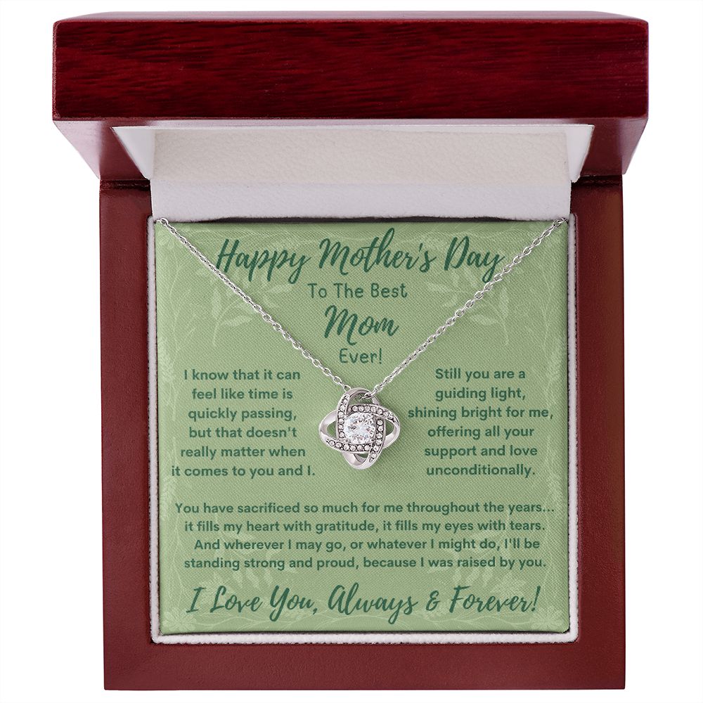 Mother Gift, Love Knot Necklace