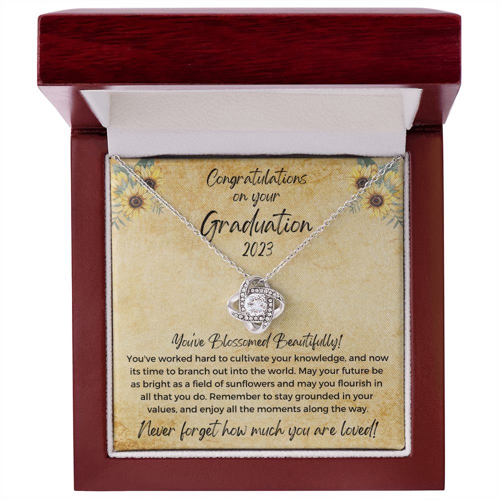 Graduation, Love Knot Necklace