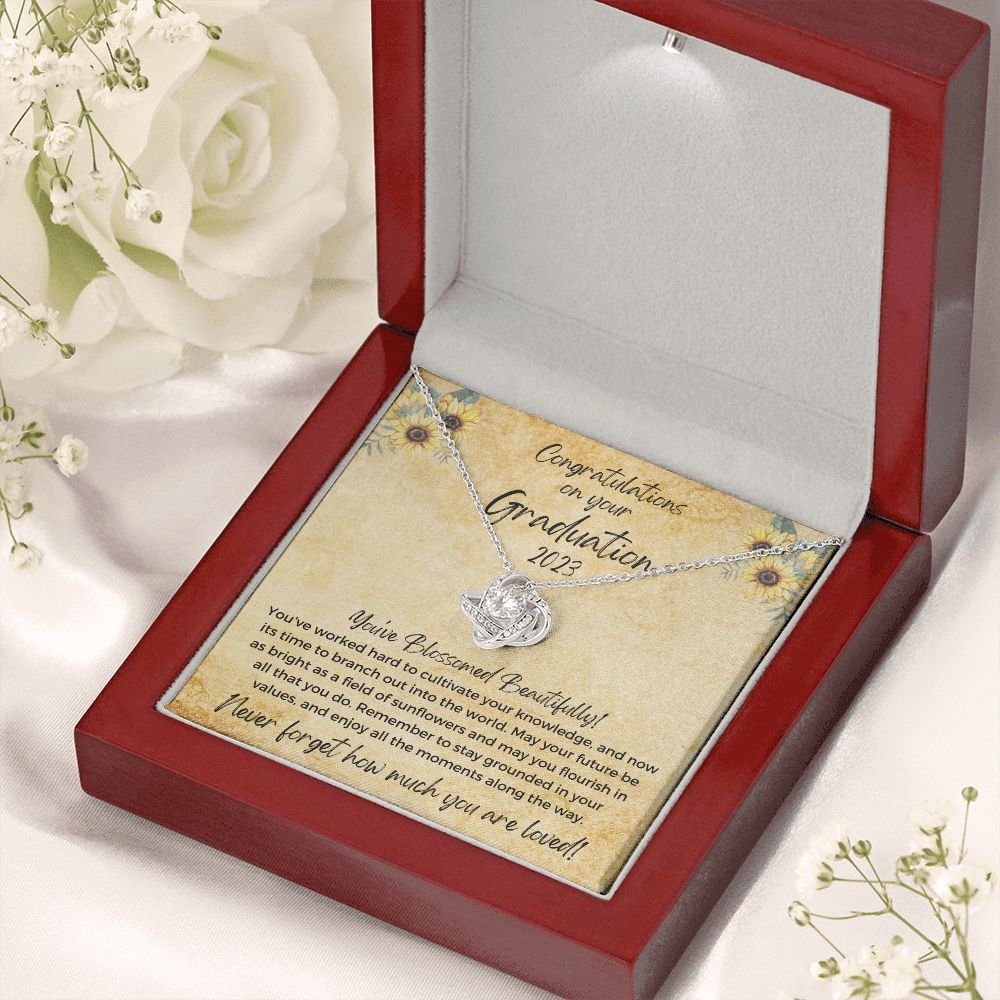 Graduation, Love Knot Necklace