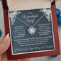 Wonderful Wife, Love Knot Necklace, Holiday
