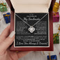 Soulmate, Love Of My Life, Love Knot Necklace, Valentine, Anniversary