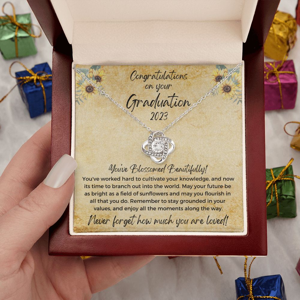 Graduation, Love Knot Necklace