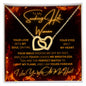 Smoking Hot Woman, Interlocking Hearts Necklace, Holiday