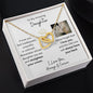 Daughter, Straighten Your Crown 2, Interlocking Hearts Necklace, Holiday