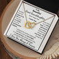 Great Granddaughter, Someday When The Pages Of My Life End, Interlocking Hearts Necklace, Holiday