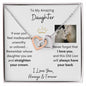 Daughter, Straighten Your Crown 2, Interlocking Hearts Necklace, Holiday