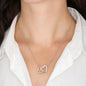 Daughter, You Are My Sunshine, Interlocking Hearts Necklace, Holiday
