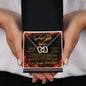 Smoking Hot Woman, Interlocking Hearts Necklace, Holiday