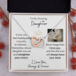 Daughter, Straighten Your Crown 2, Interlocking Hearts Necklace, Holiday