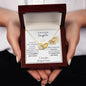 Daughter, Straighten Your Crown 1, Interlocking Hearts Necklace, Holiday