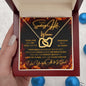 Smoking Hot Woman, Interlocking Hearts Necklace, Holiday