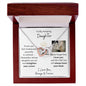 Daughter, Straighten Your Crown 2, Interlocking Hearts Necklace, Holiday