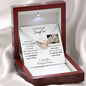 Daughter, Straighten Your Crown 2, Interlocking Hearts Necklace, Holiday