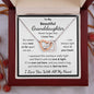 Granddaughter, No Matter How Near Or Far Apart, Interlocking Hearts Necklace, Holiday