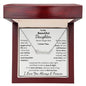 Daughter, Someday When The Pages Of My Life End, Name Necklace, Holiday
