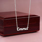 Daughter, Believe In Yourself, Name Plate Necklace, Valentine