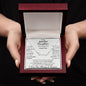 Daughter, Someday When The Pages Of My Life End, Name Necklace, Holiday