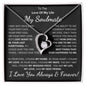 Soulmate, Love Of My Life, Forever Love Necklace, Valentine, Anniversary