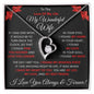 Wife, Find You Sooner & Love You Longer, Forever Love Necklace, Valentine