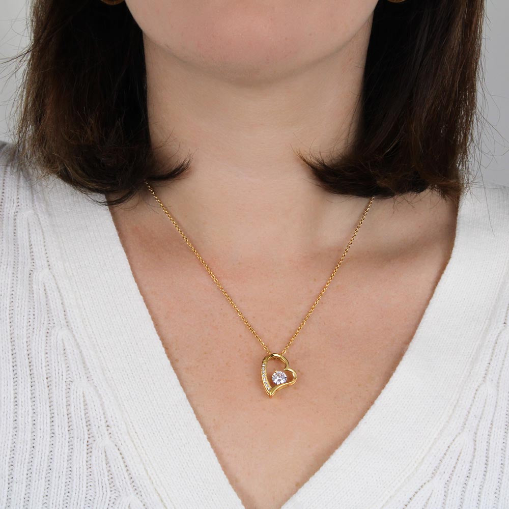 Daughter, If I Could Give You One Thing, Forever Love Necklace, Holiday